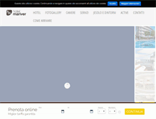 Tablet Screenshot of hotelmariver.it